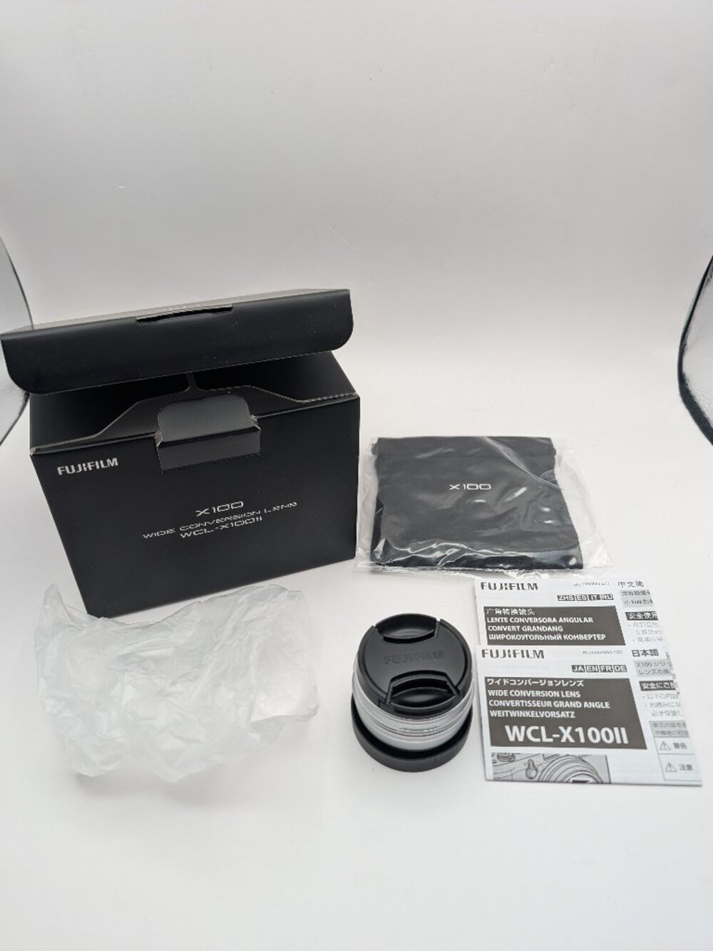 Fujifilm X100 Wide Conversion Lens WCL-X100II